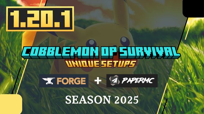 Cobblemon OP Survival - Minecraft Server Setup